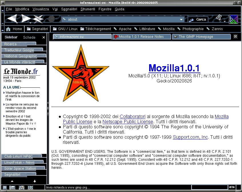 retour  la page de mozilla 1.0.1