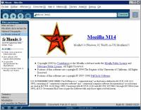 voir la capture d'écran de mozilla m14 en français sur windows