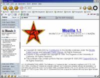 voir la capture d'écran de mozilla 1.1 avec multizilla 1.1.22